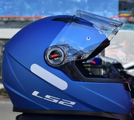 Capacete LS2 FF358 Monocolor - Azul Fosco